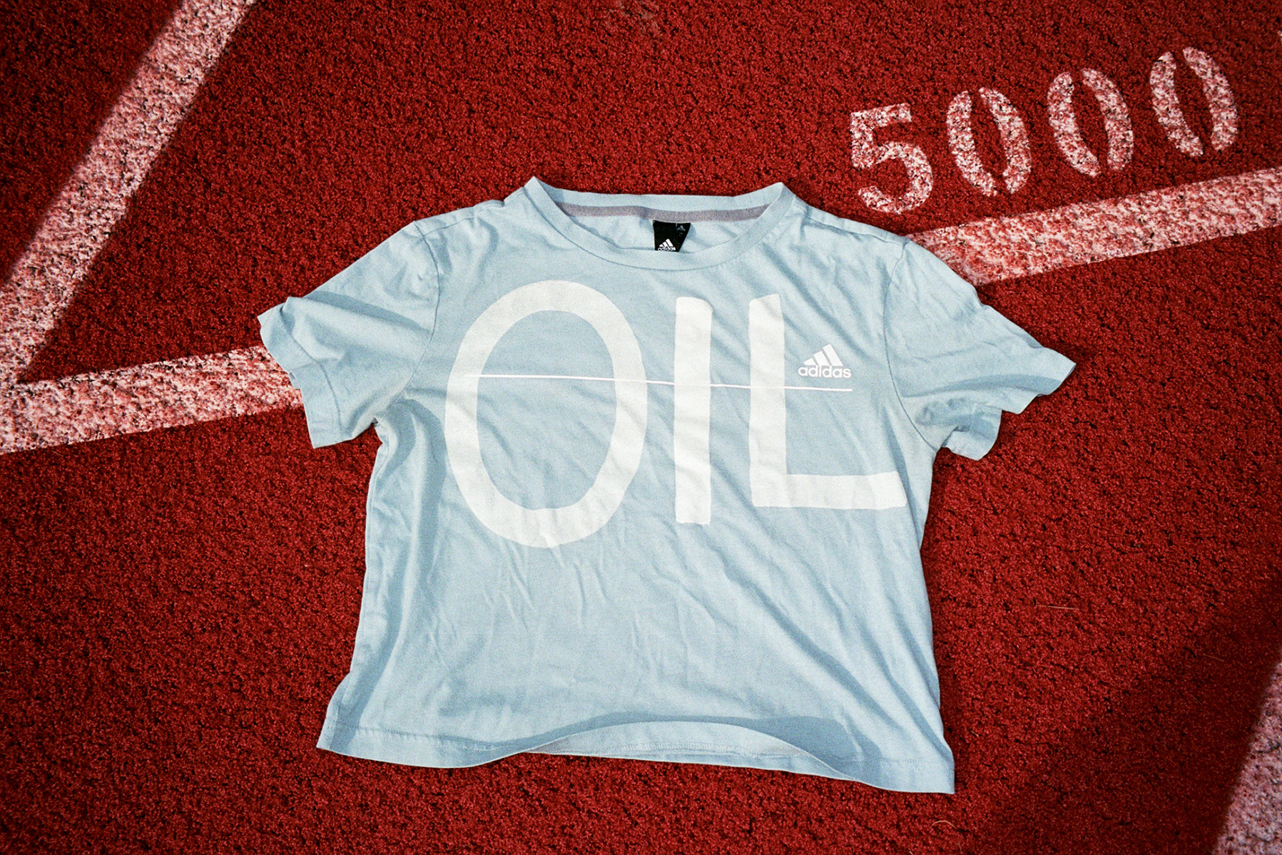 1-of-1 adidas oil shirt